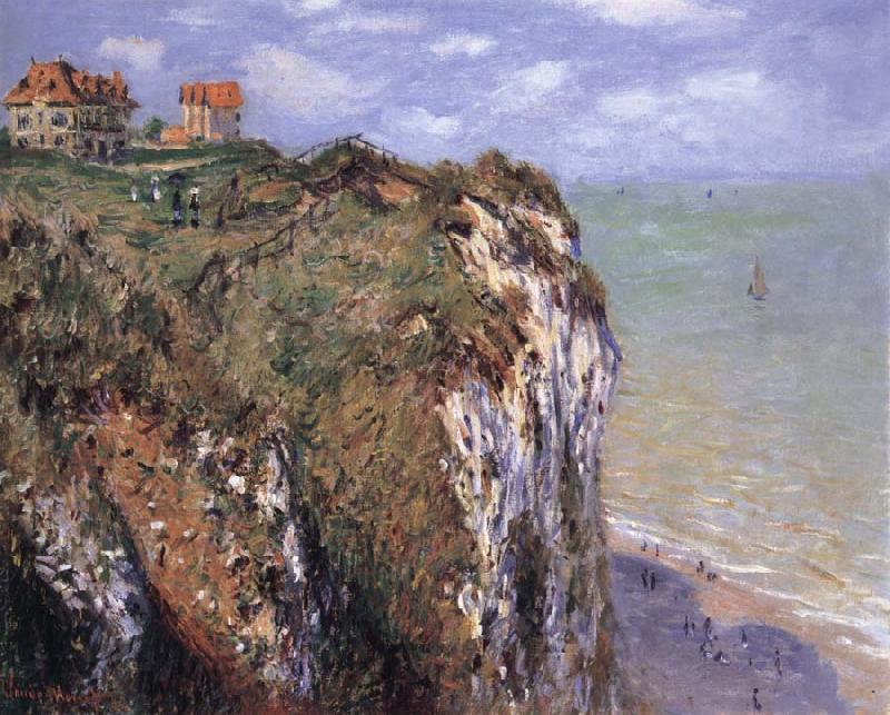 Claude Monet The Cliff at Dieppe oil painting image